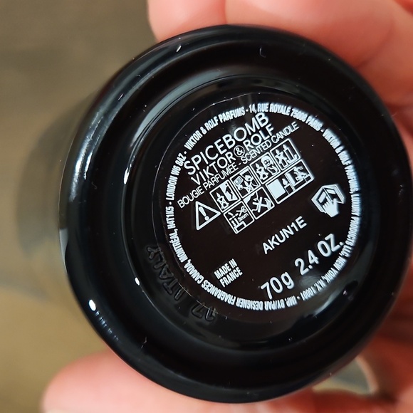 NIB Viktor & Rolf Spicebomb Black Candle Set - Picture 4 of 6